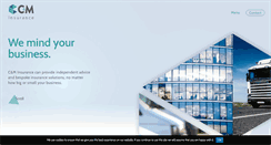 Desktop Screenshot of cm-insurance.co.uk